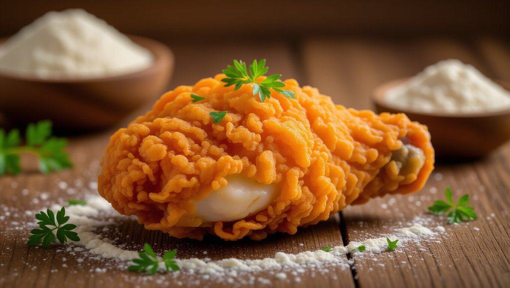 crispy chicken coating techniques
